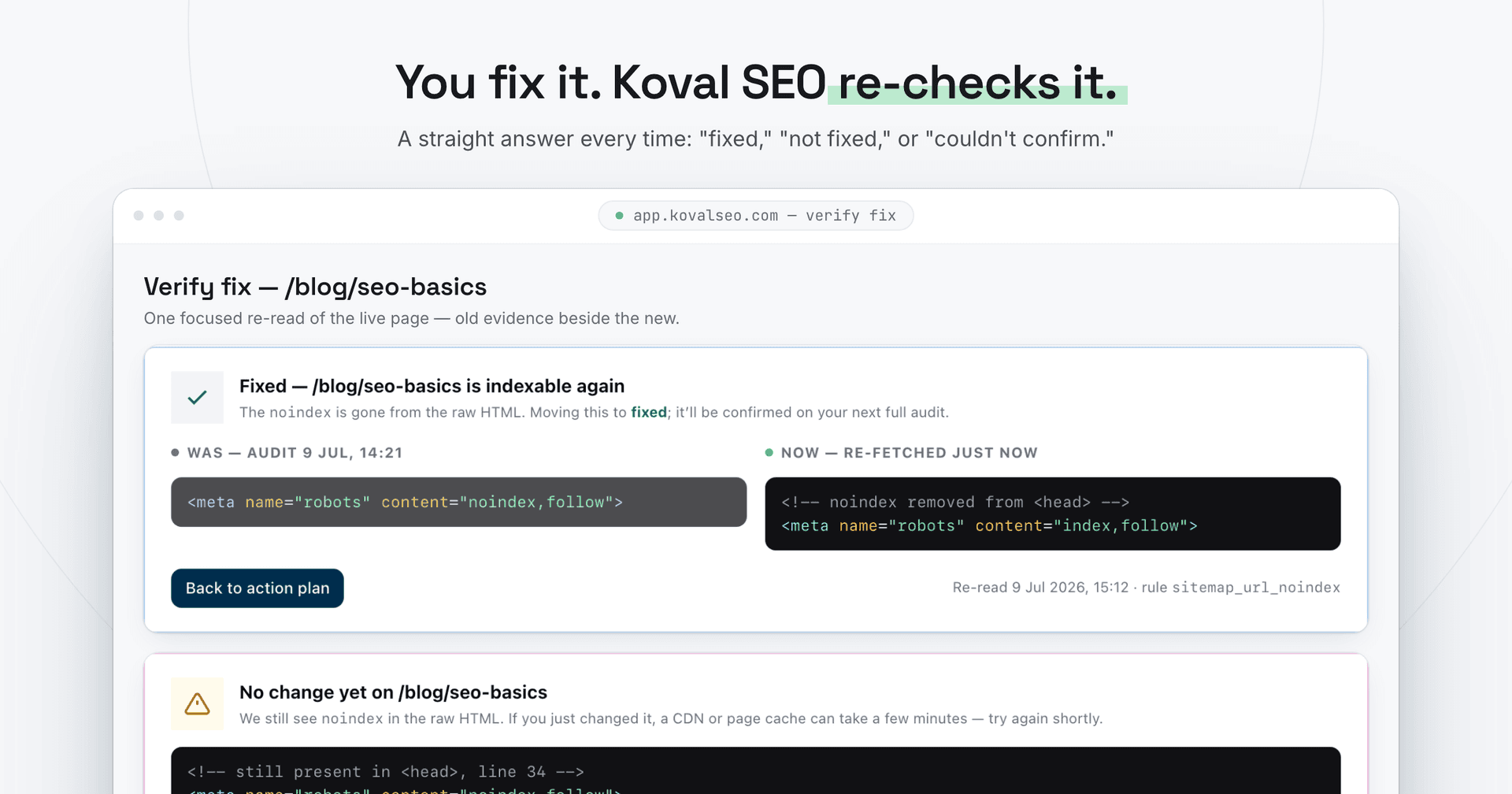 Koval SEO Console image 3