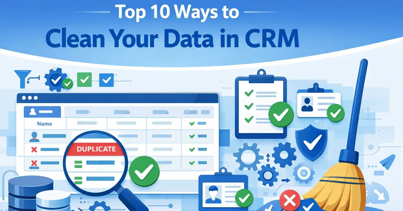 Top 10 Ways to Clean Your Data in CRM