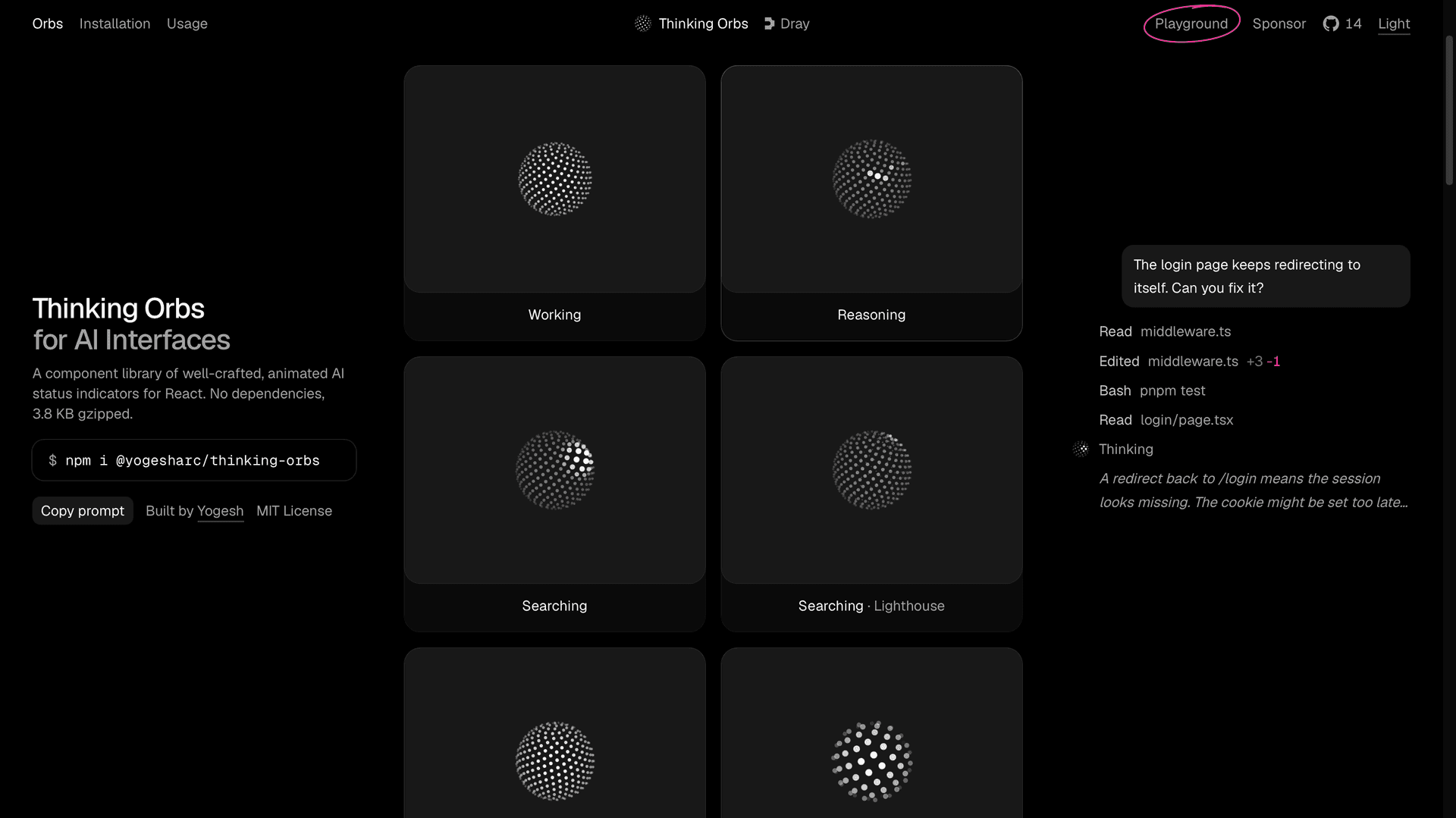 Thinking Orbs image 1