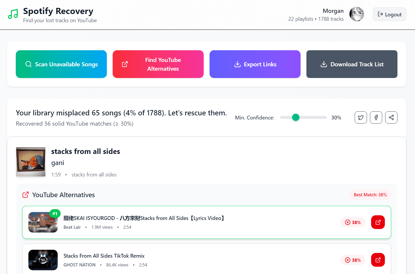 SpotRec - Recover Songs image 2
