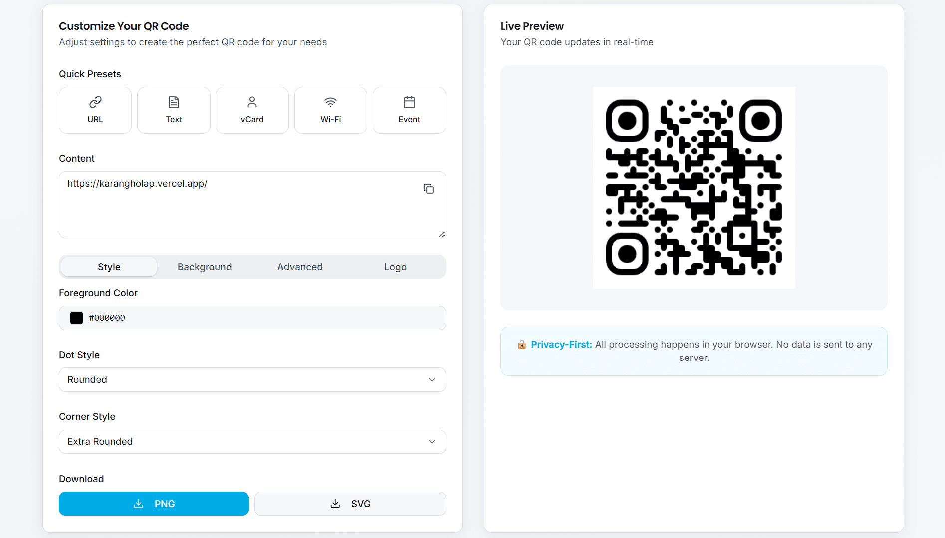 Custom Free QR Code Generator | No Limits image 2