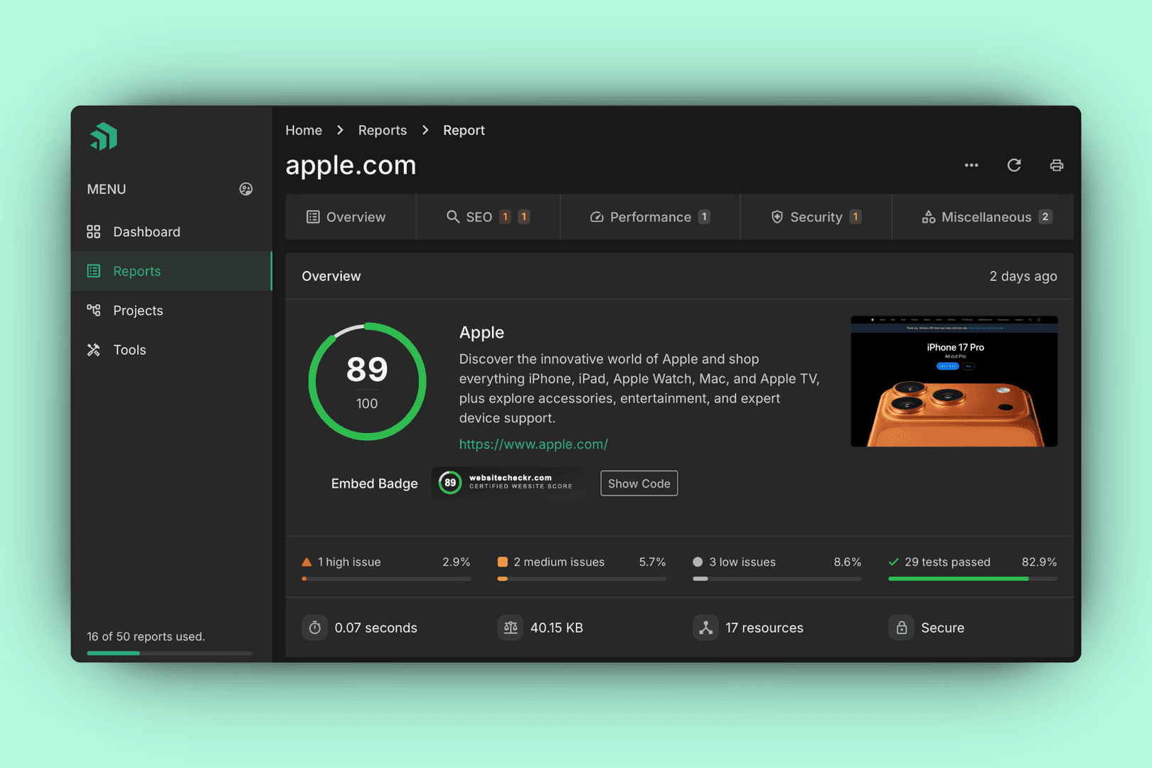 WebsiteCheckr image 1