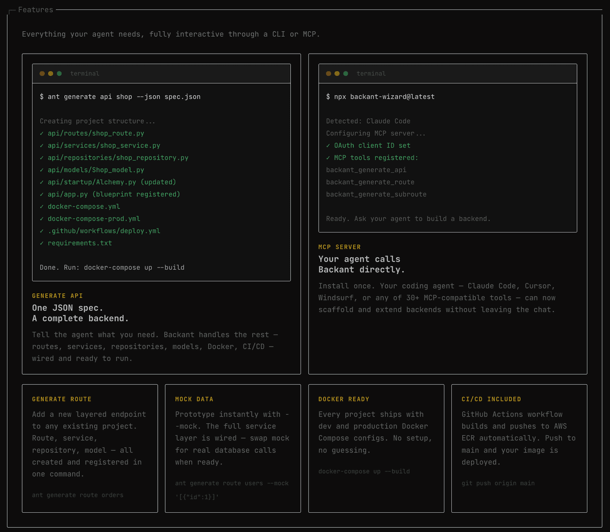 BackAnt — Empower your coding agent image 3