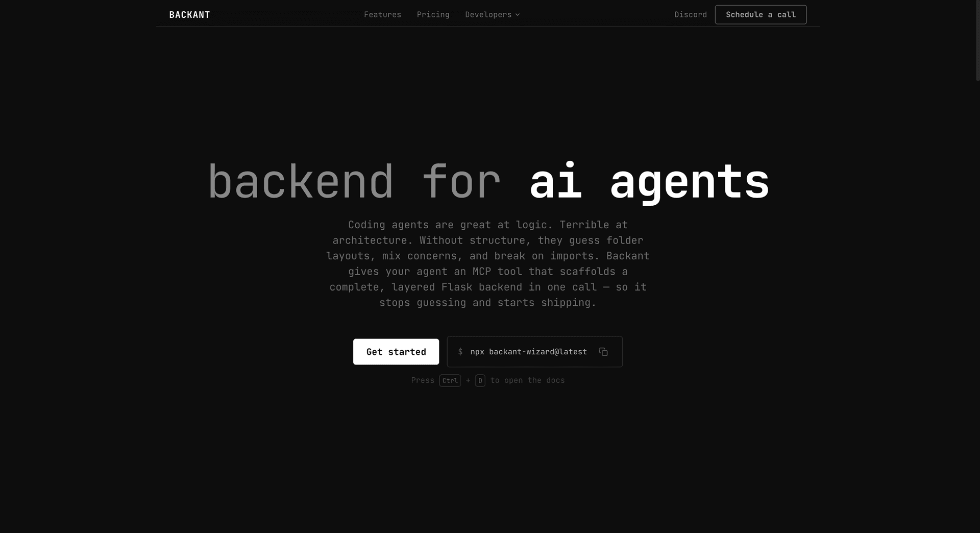 BackAnt — Empower your coding agent image 2