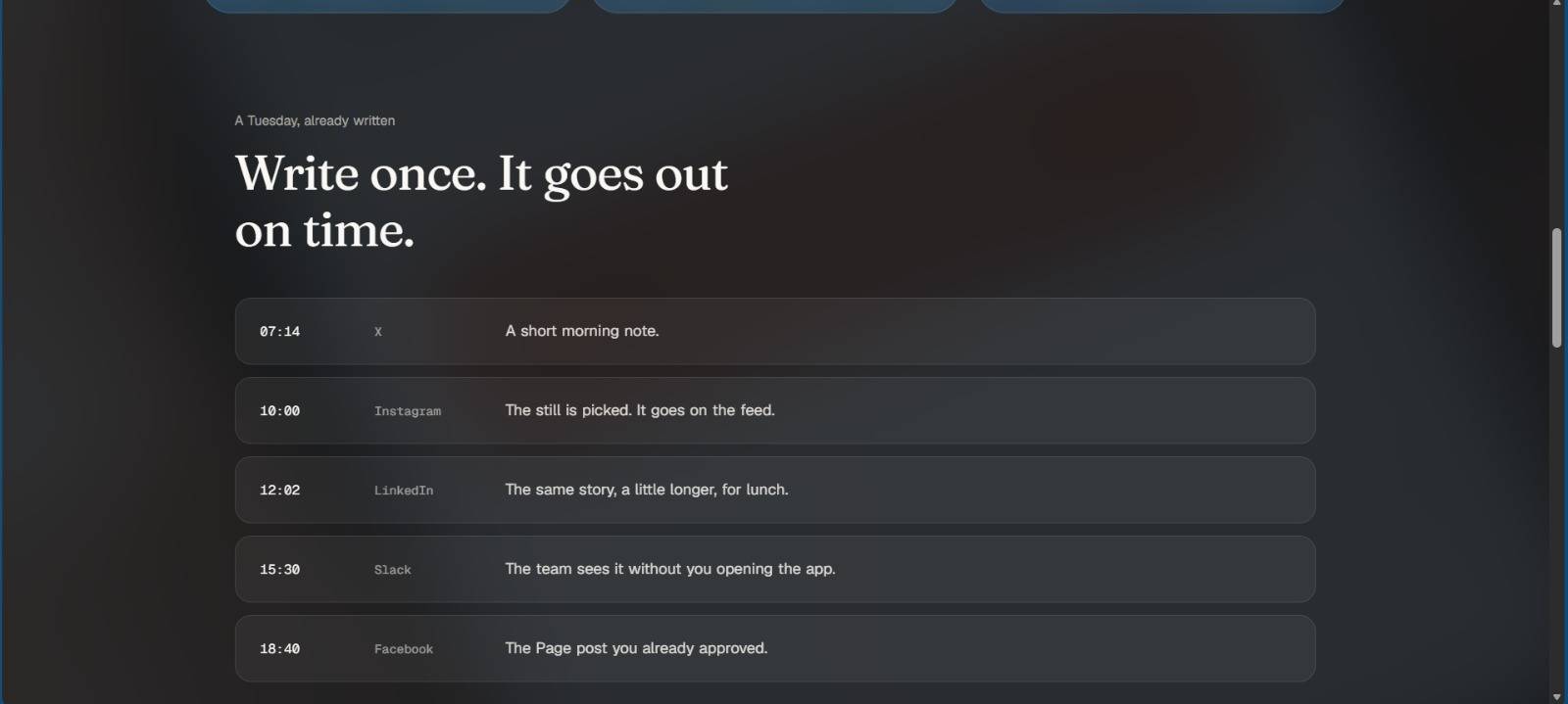 Panda AI · One place. Every post, on time. image 2