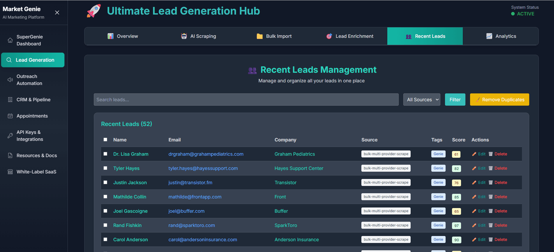 Market Genie Your AI Marketing Co-Pilot image 3