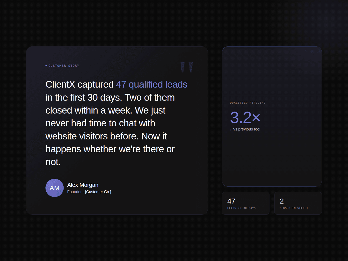 ClientX - AI sales agent for B2B websites image 3