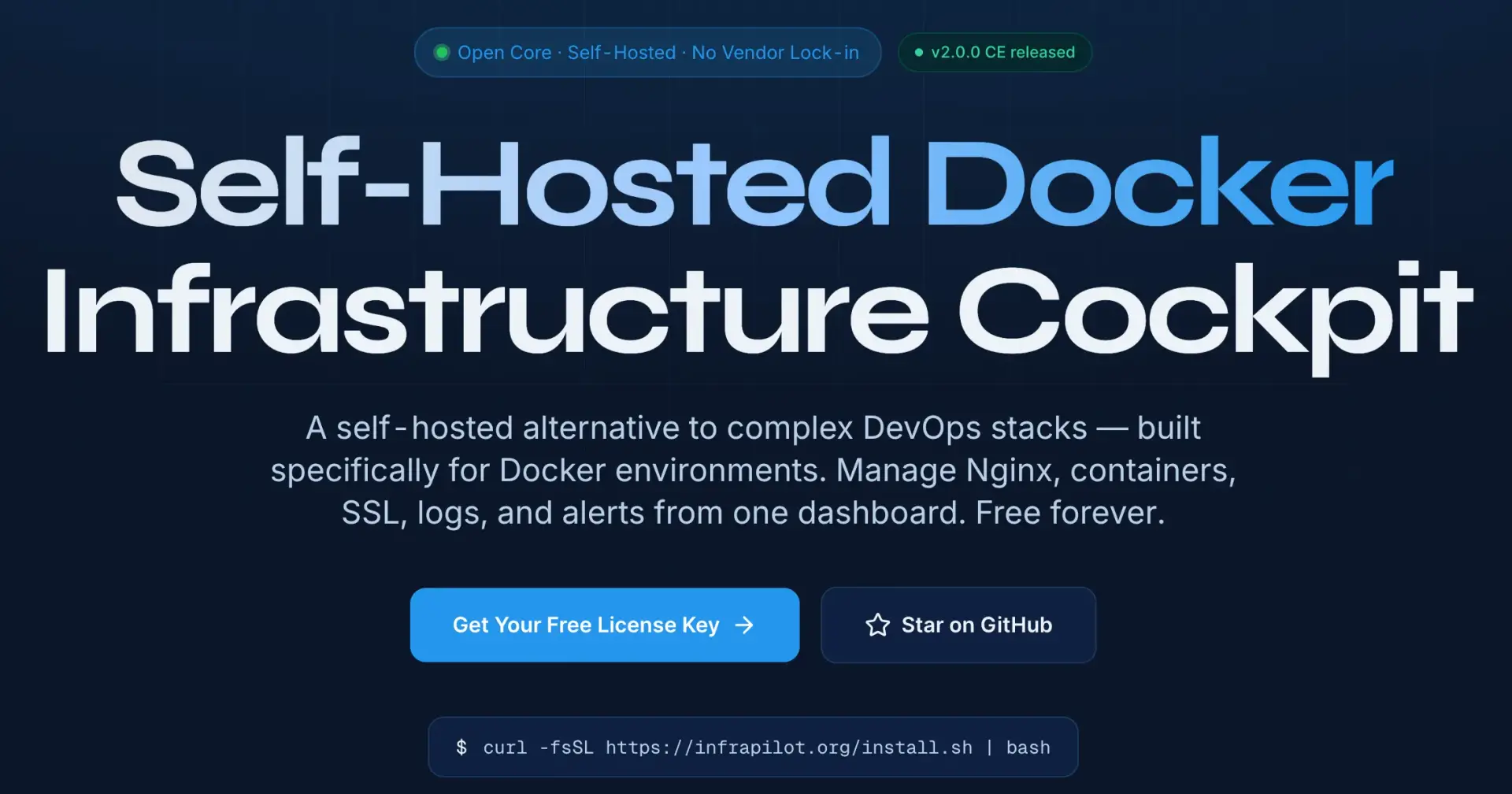 InfraPilot: Managing Docker, NGINX, SSL & Logs Without SSH Chaos