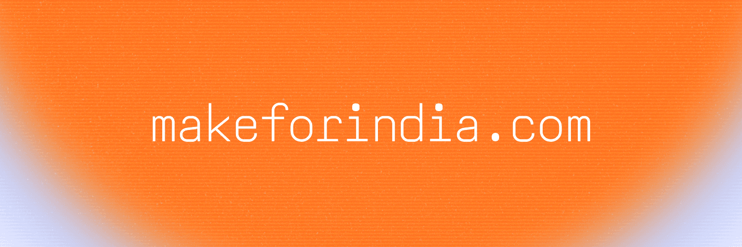 Make for India image 1