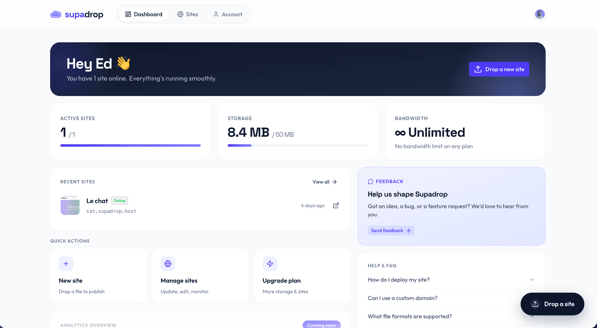 Supadrop - Drop it. It's live. screenshot 3