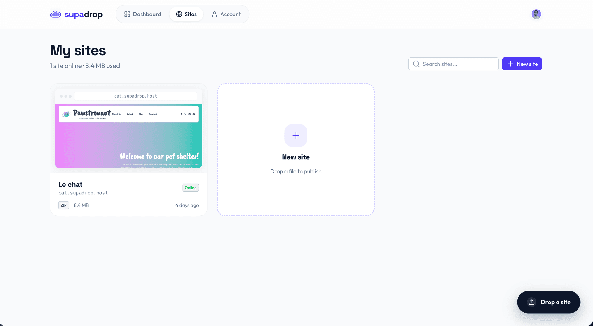 Supadrop - Drop it. It's live. screenshot 5