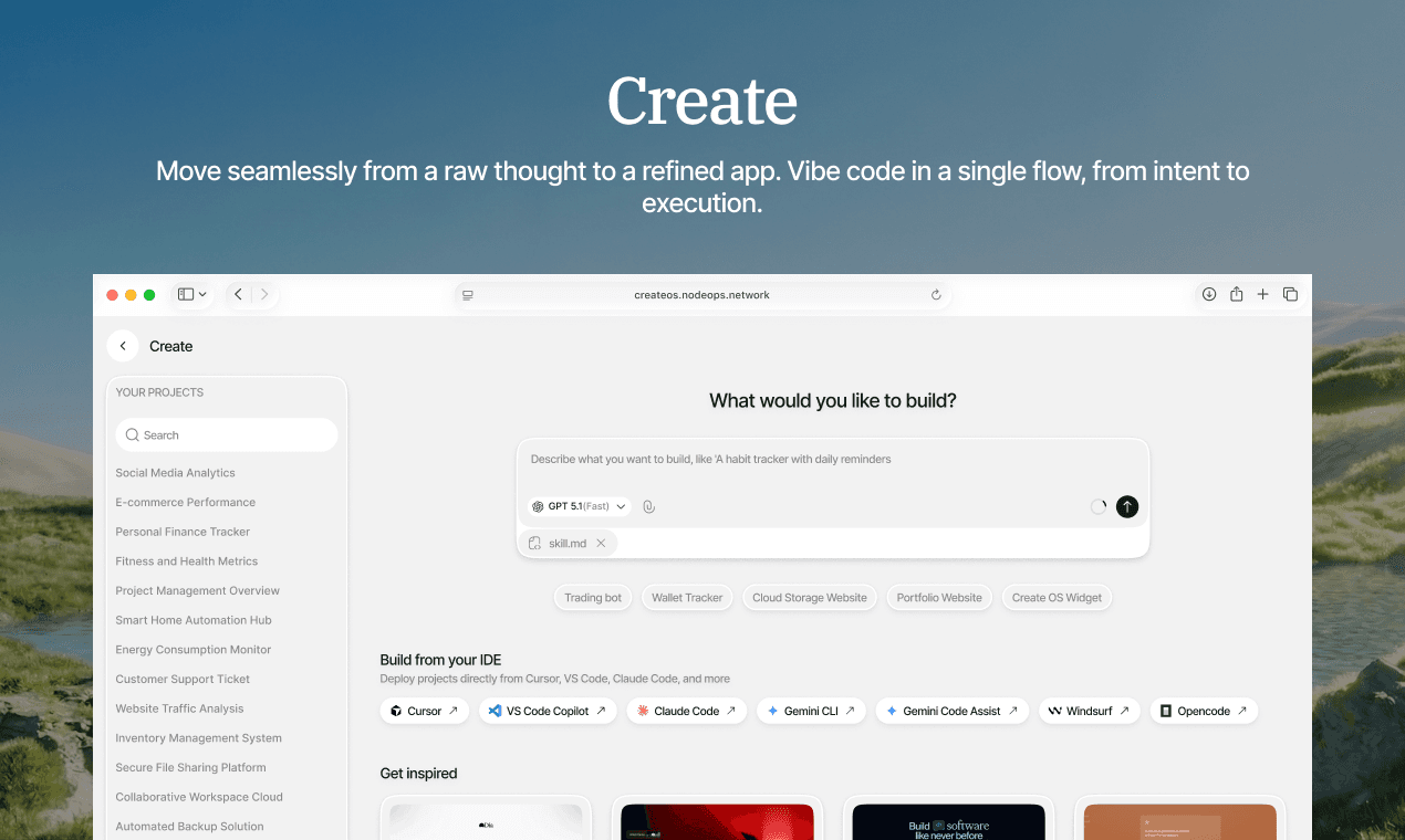 CreateOS image 2