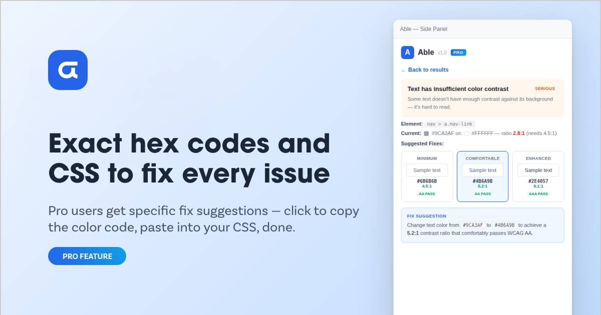 Able — Accessibility Checker image 4