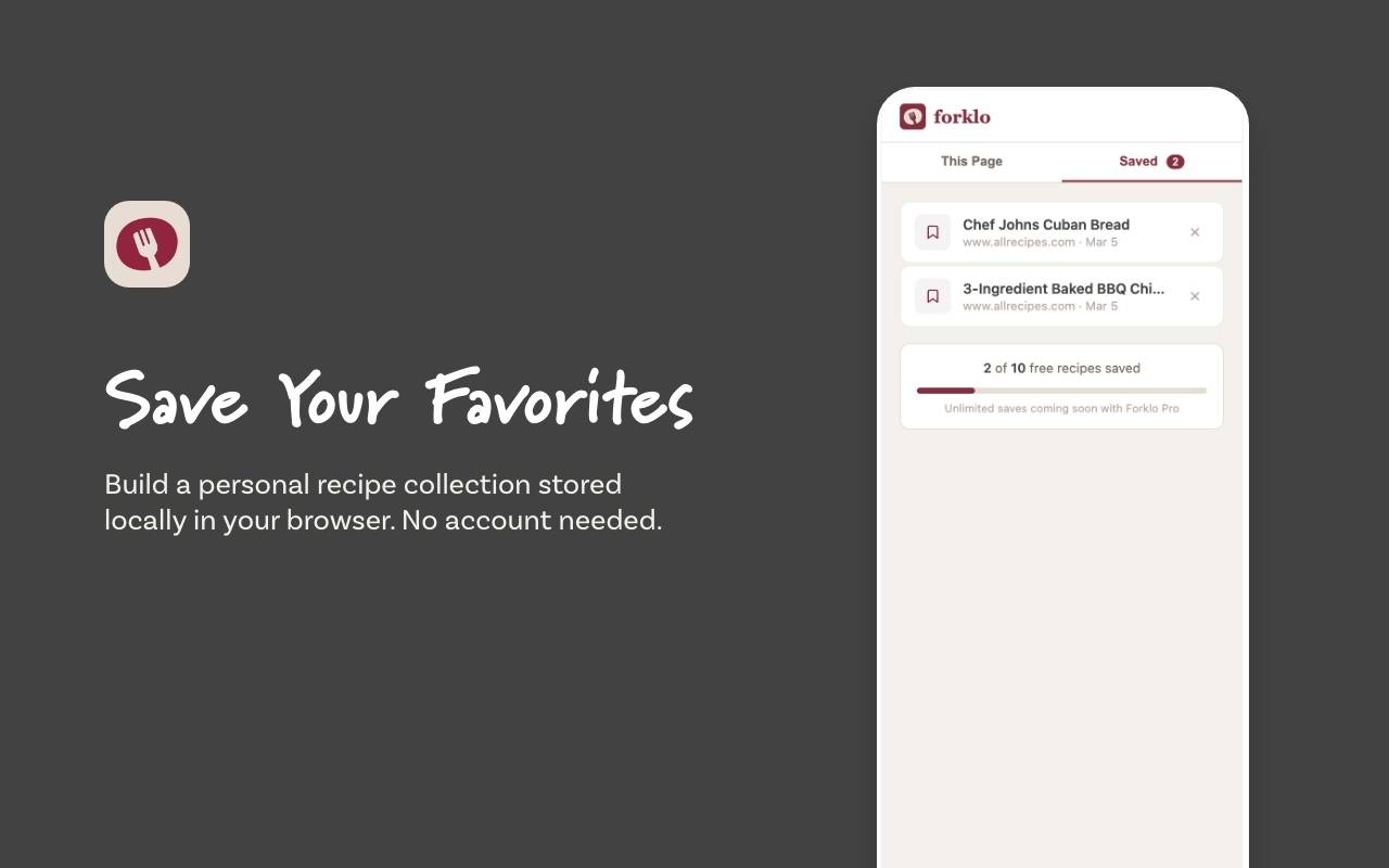 Forklo — Just the Recipe image 4