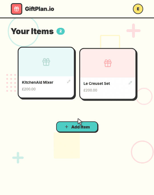 GiftPlan.io — Gift Registry for Any Occasion image 4
