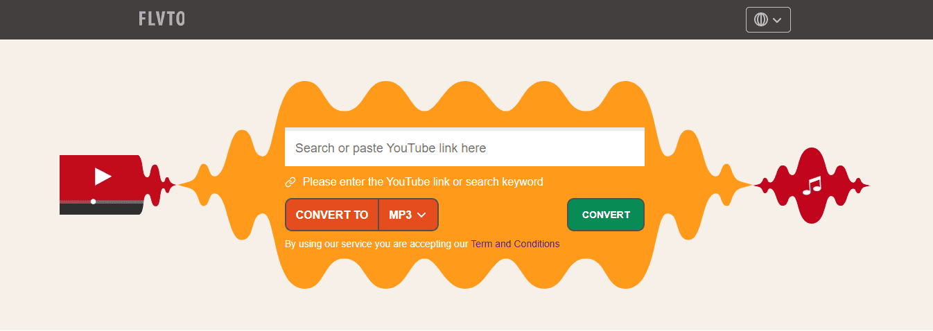 Flvto - Onlin YouTube to MP3 Converter image 1