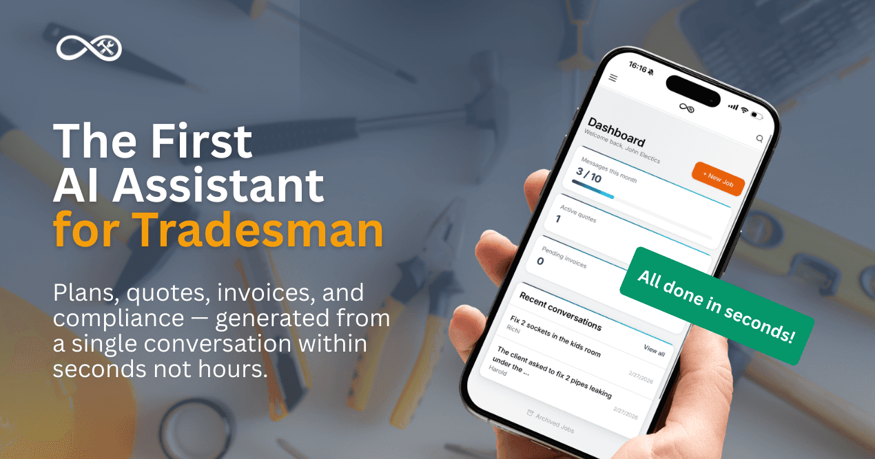 The First AI Assistant App for Tradesman