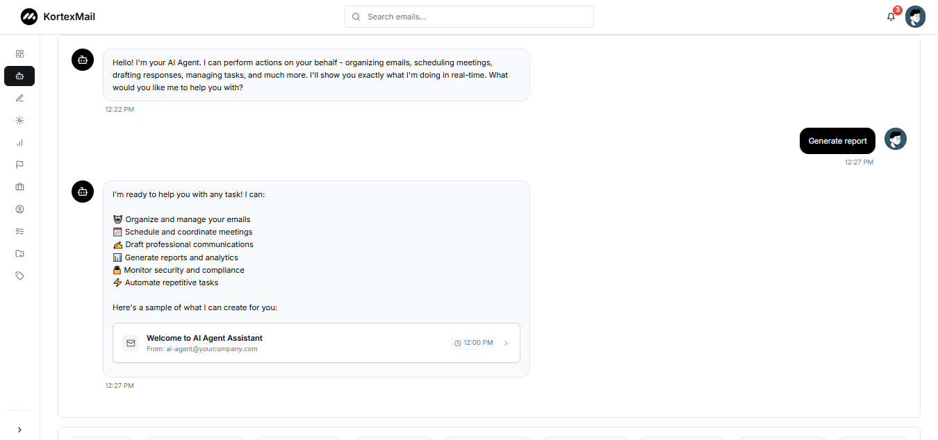 Kortex Mail — Agentic, Context-Aware Email image 3