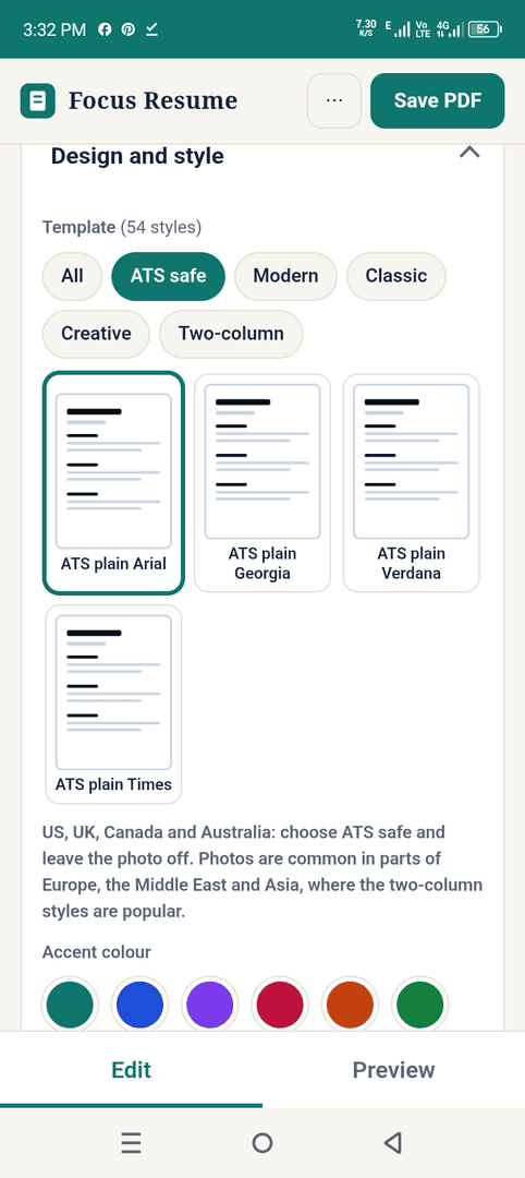 ATS Resume Builder, No Sign-Up | Focus Resume image 2