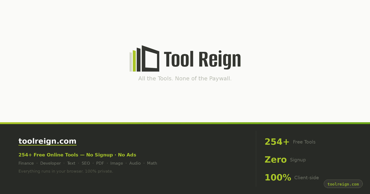 ToolReign image 1