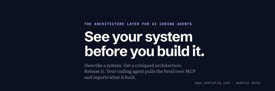 SkeletIQ - See your system before you build i image 1