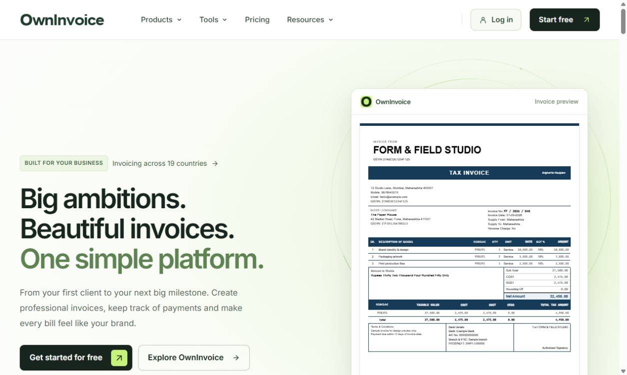 OwnInvoice image 1