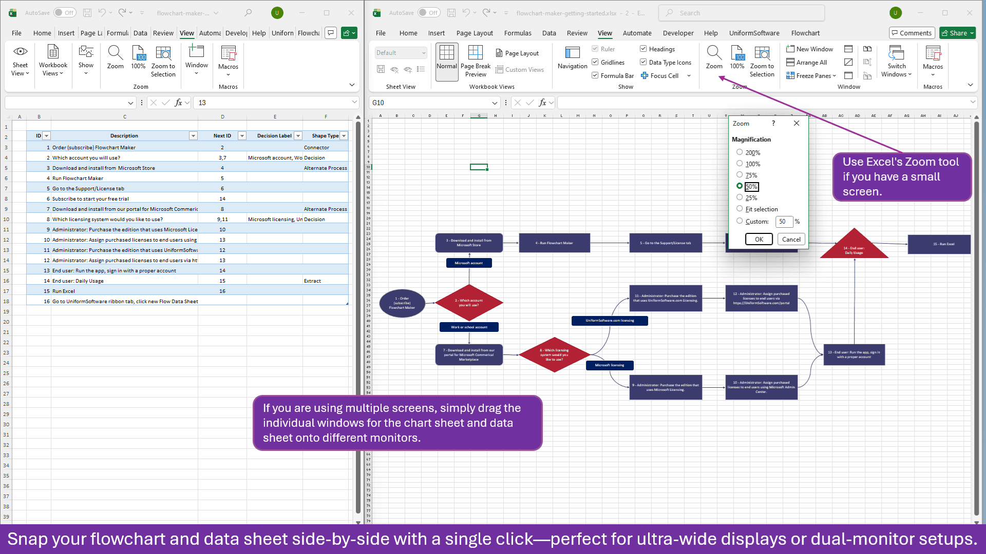Flowchart Maker for Excel image 5