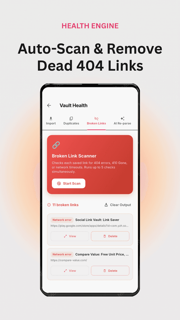 Social Link Vault AI Bookmarks - Apps image 3