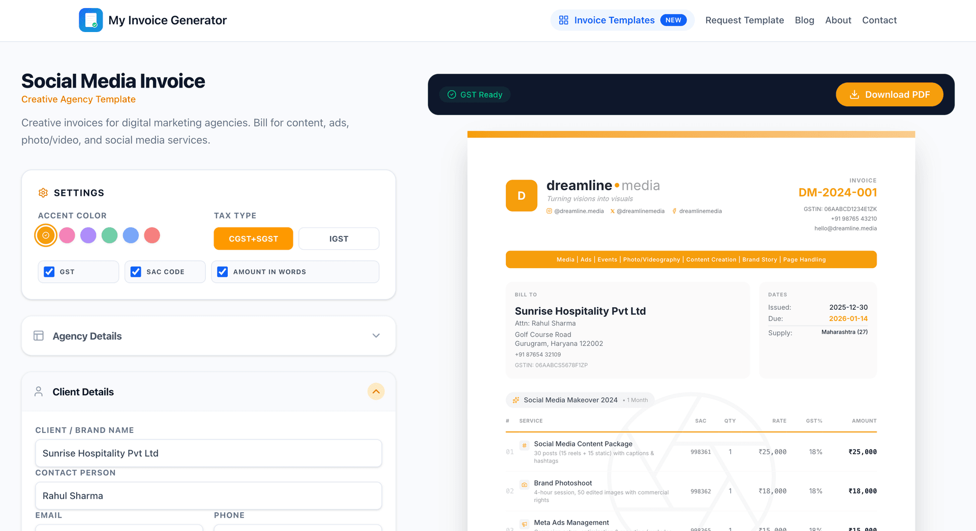 My Invoice Generator image 3