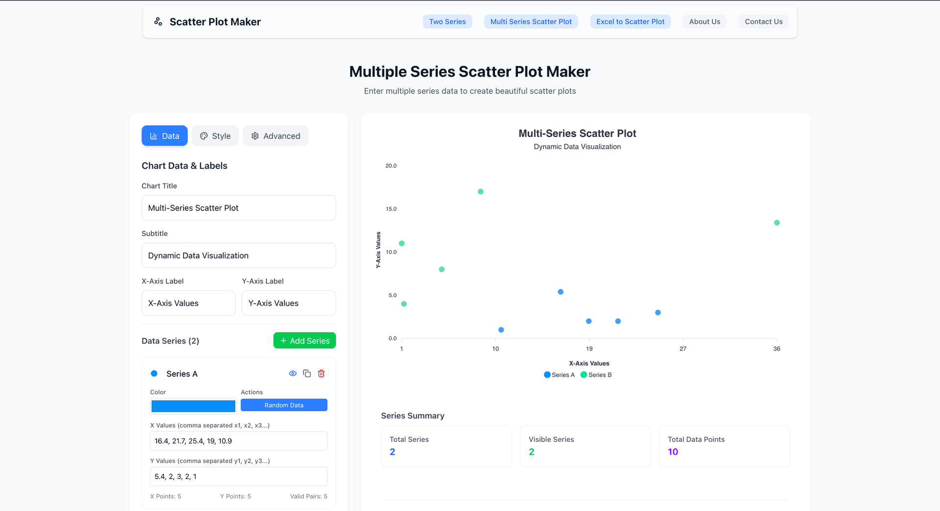 Scatter Plot Maker image 2