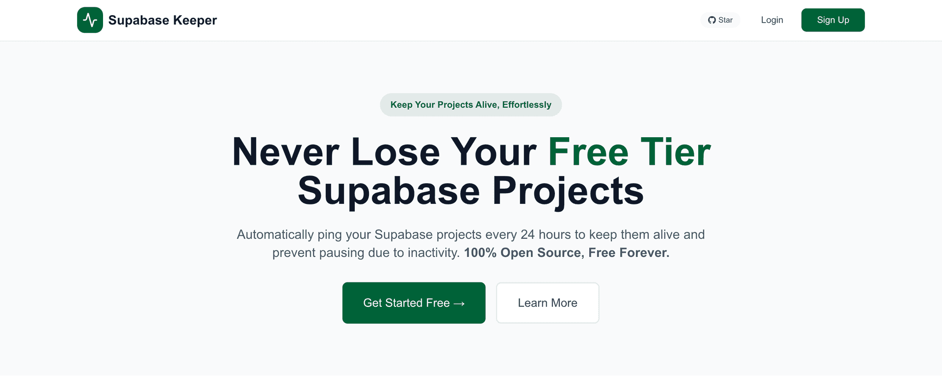 Supabase Keeper image 1