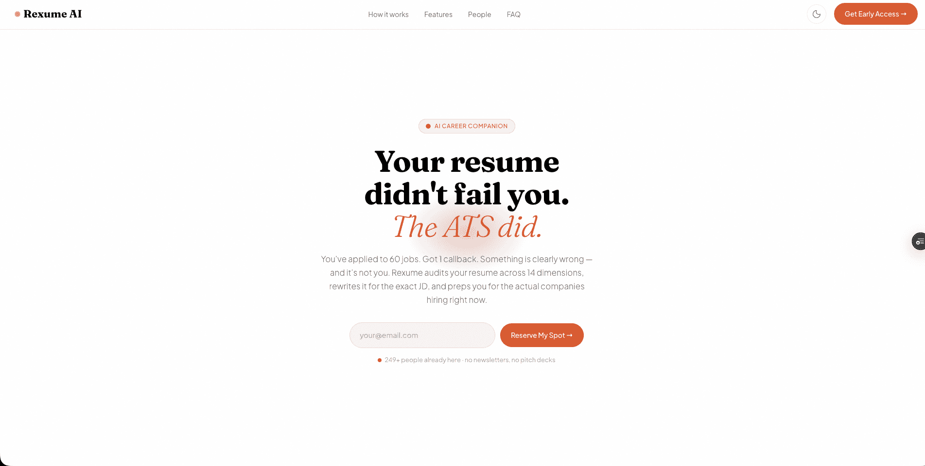 Rexume AI - Your AI Career Companion image 1