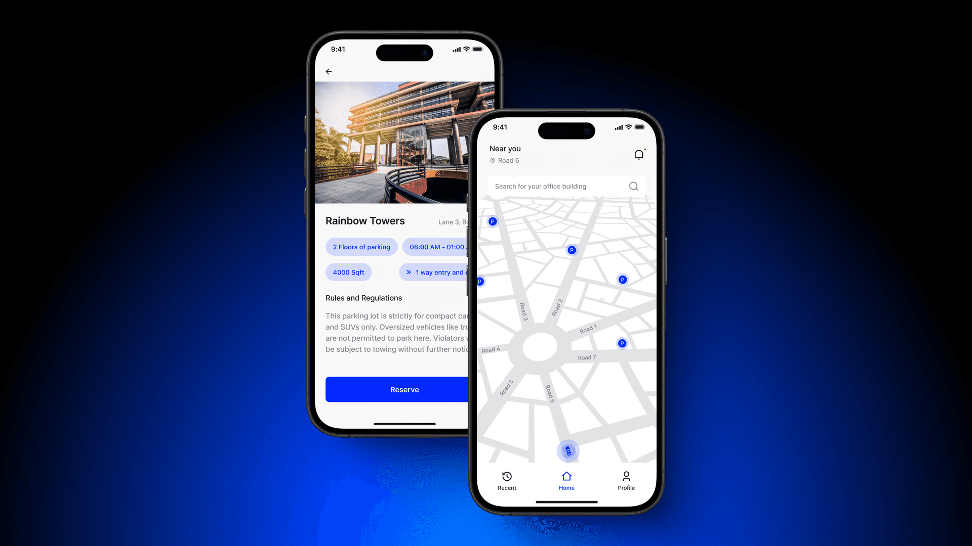 Parked - Parking Optimization App - Side Project