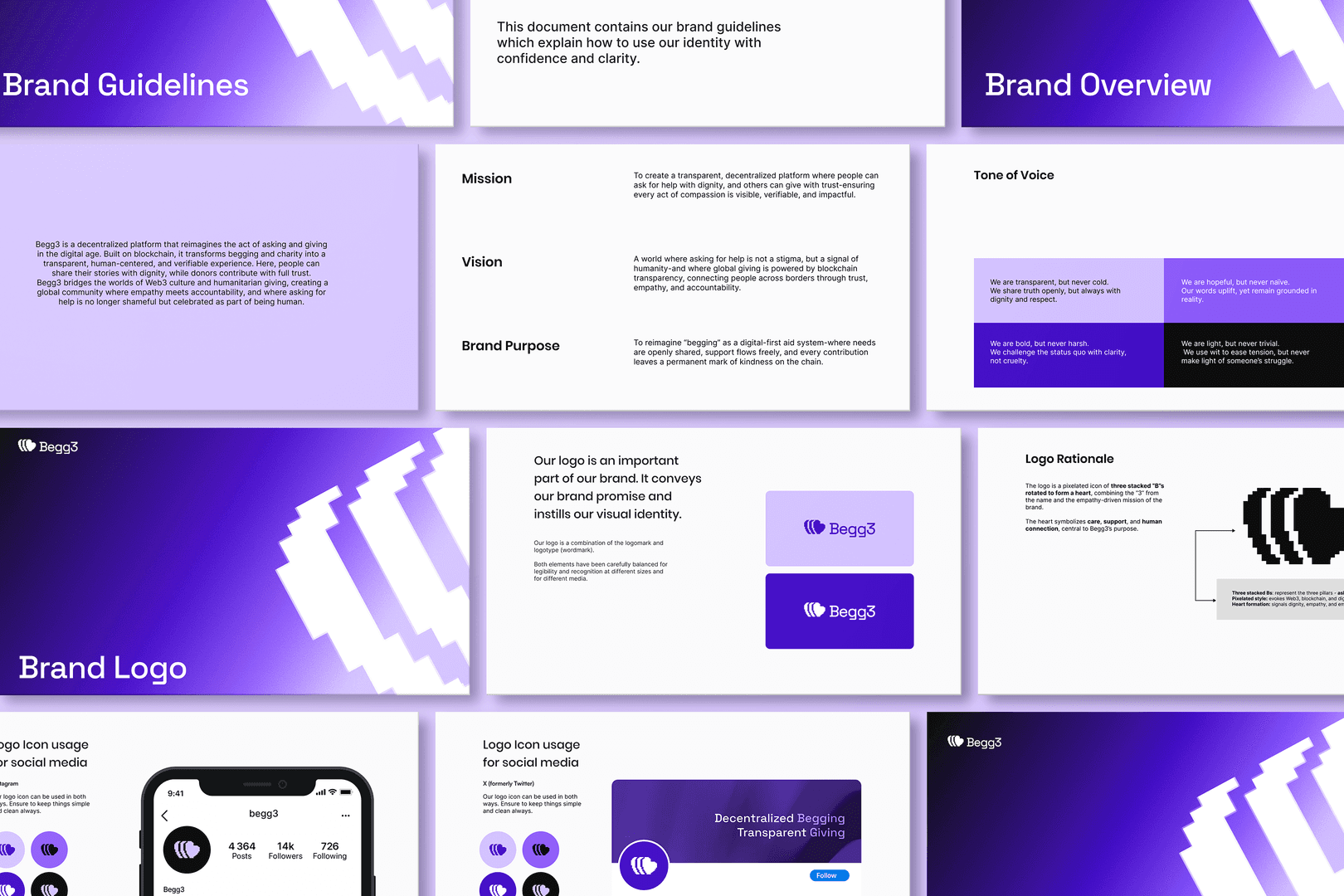 Begg3-Web3 Branding image 3