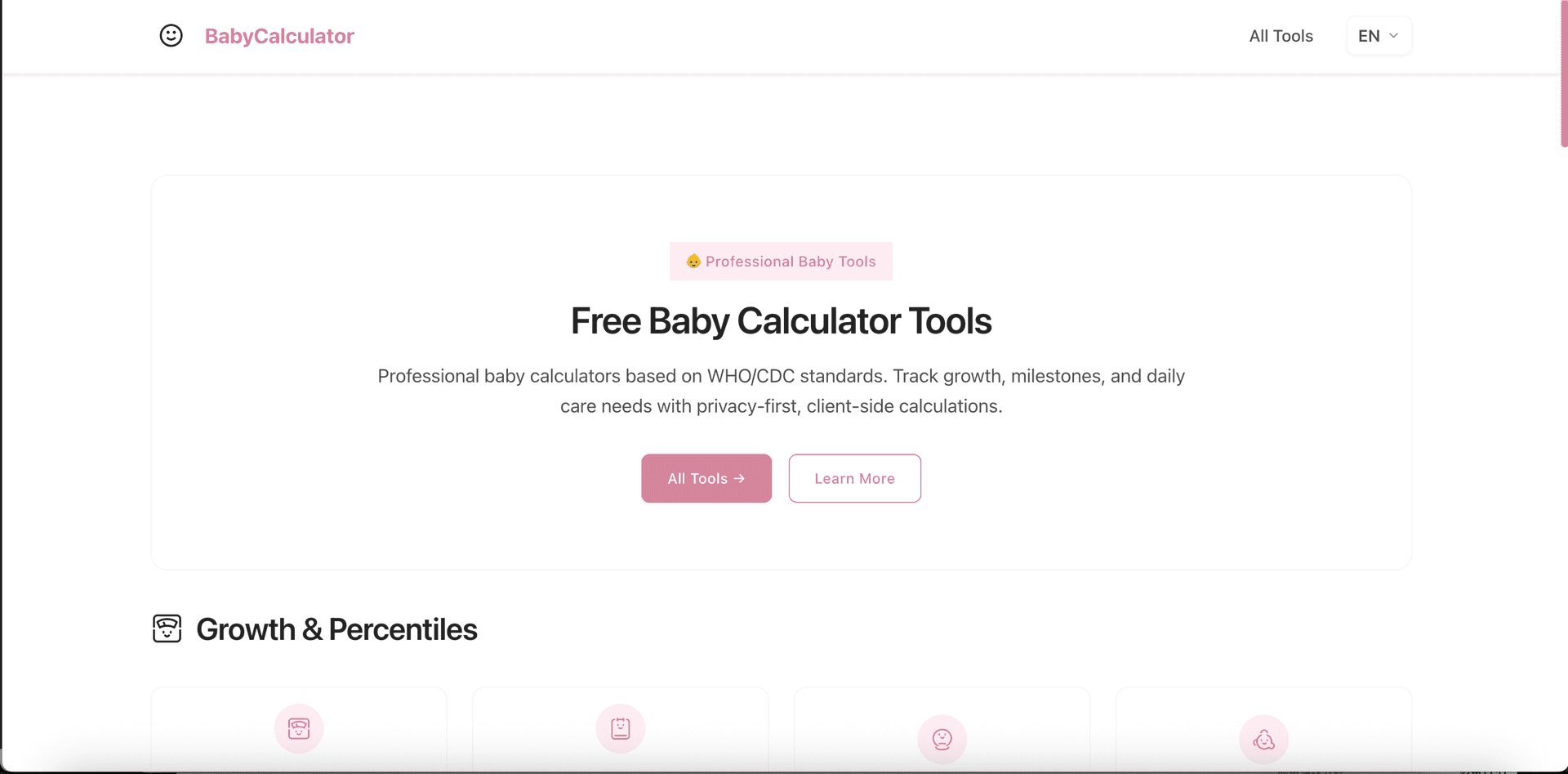 Free Baby Calculator Tools | BabyCalculator image 3