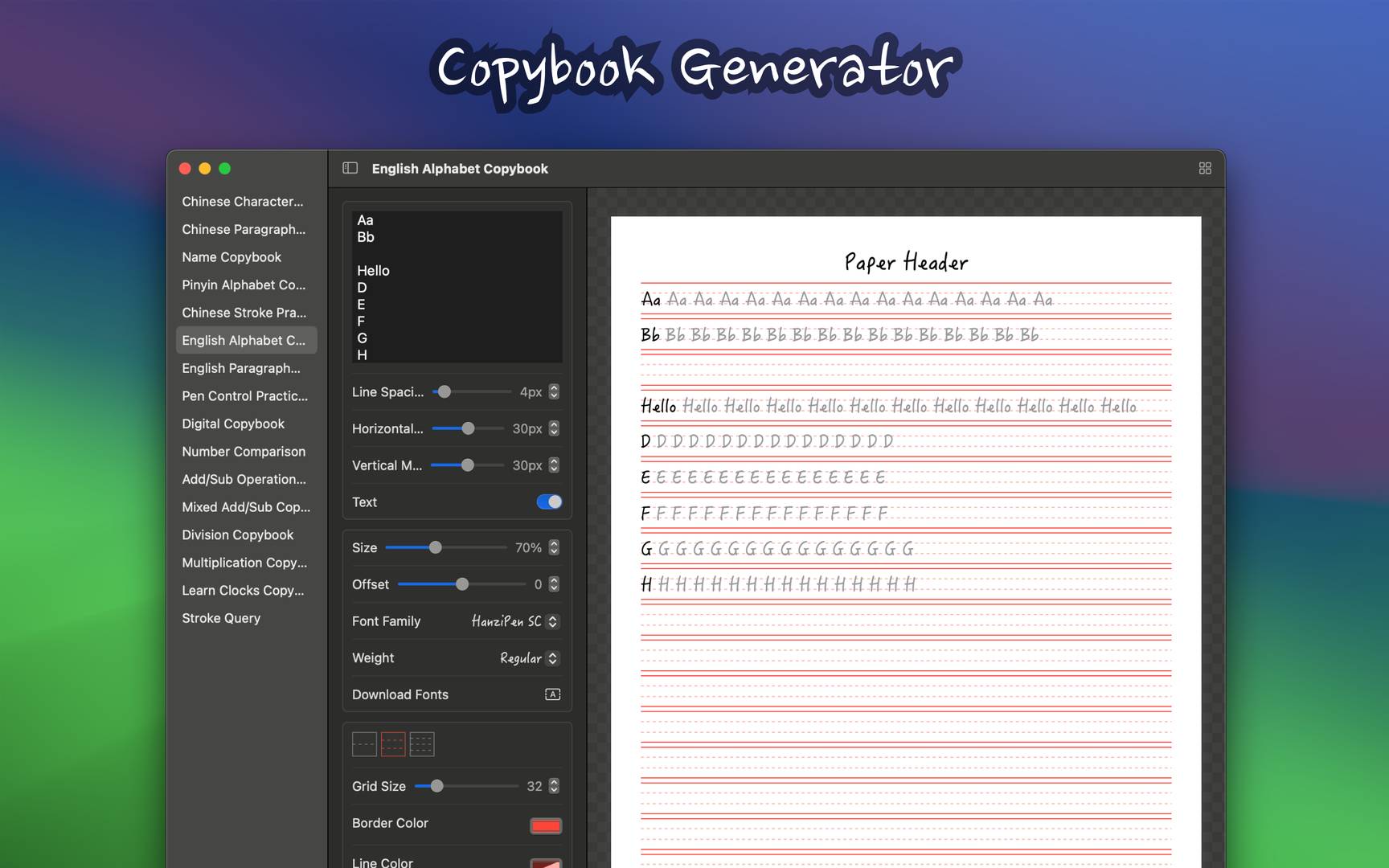 Copybook Generator image 4