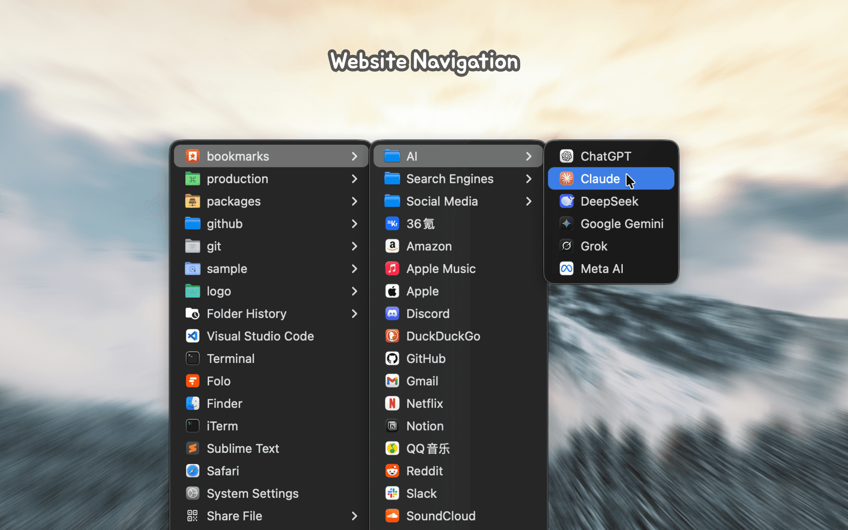 ‎Menuist: Right-Click & MenuBar App image 5