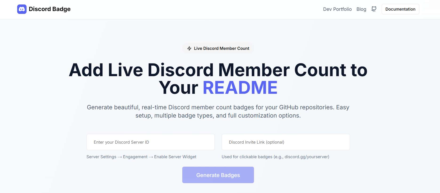 Discord Members Live Count Badge image 2