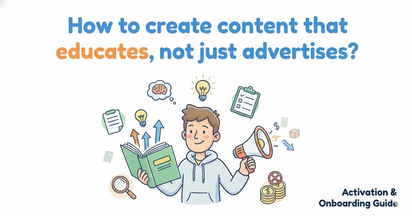 How to Create Content That Educates, Not Just Advertises