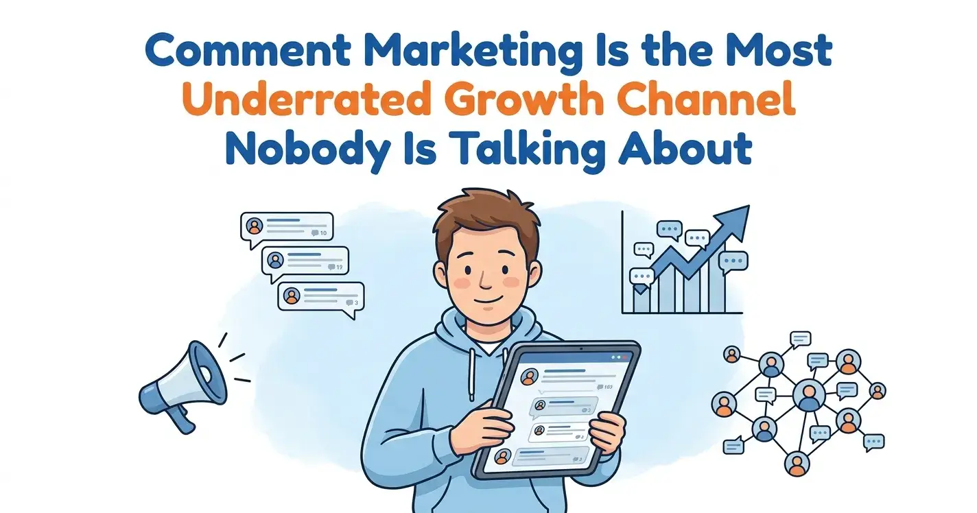 Comment Marketing Is the Most Underrated Growth Channel Nobody Is Talking About