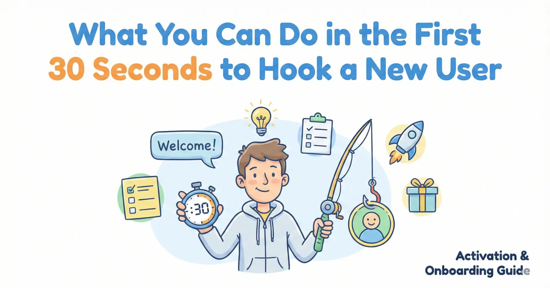 What You Can Do in the First 30 Seconds to Hook a New User 