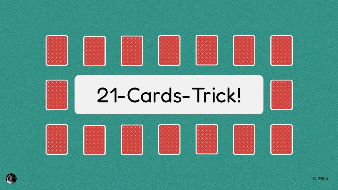 21 Cards Trick! image 1