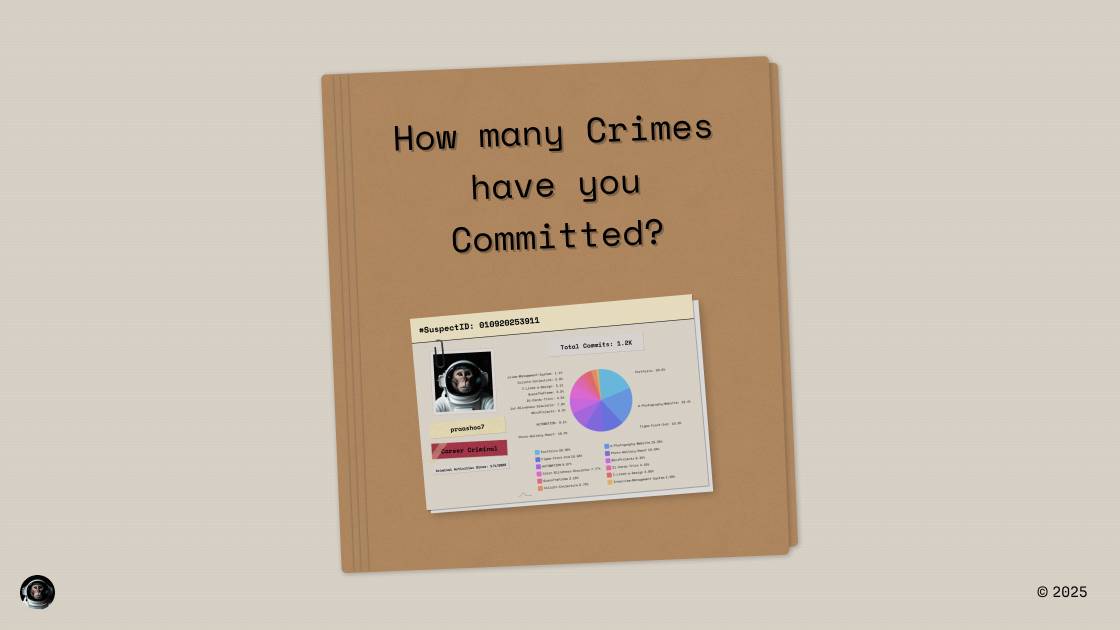 How Many Crimes Have You Committed? image 1