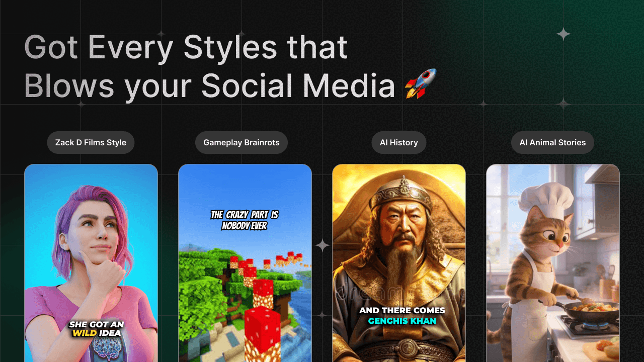 Create Viral Faceless Videos With Just A Sing image 2
