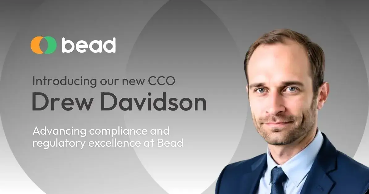 Drew Davidson Joins Bead as Chief Compliance Officer