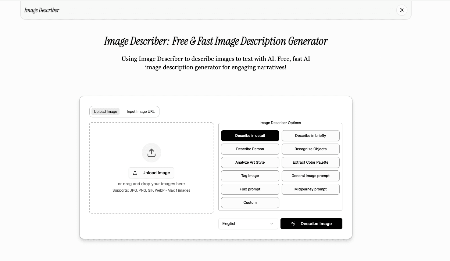 Image Describer: Describe Image to Text AI image 1