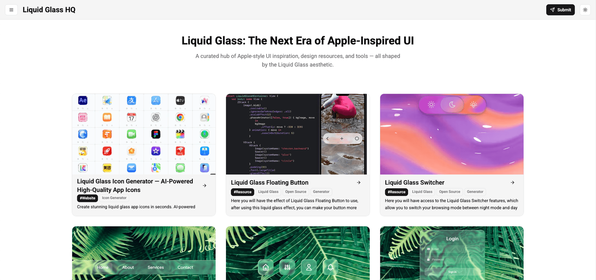 Liquid Glass HQ image 1