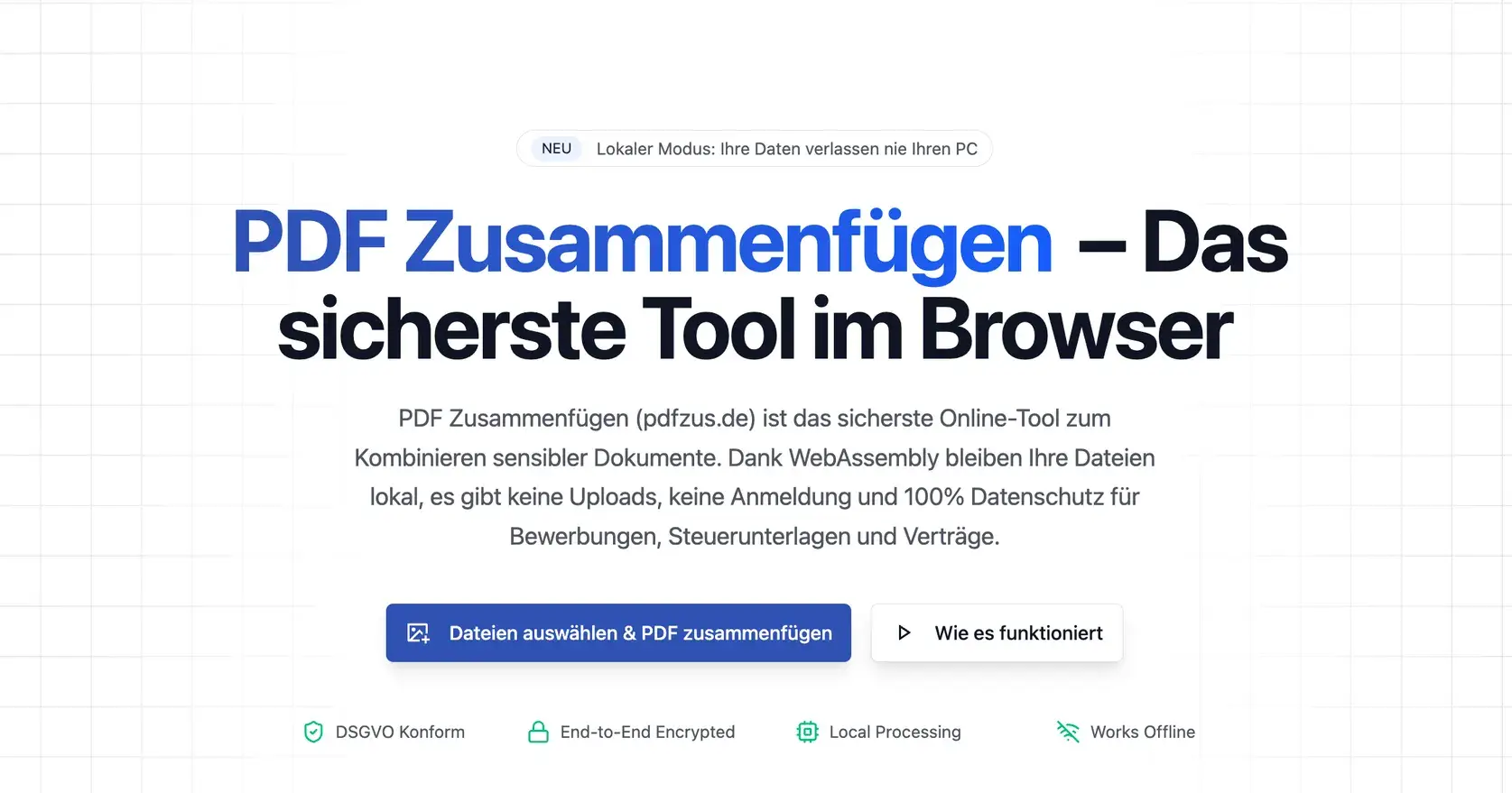 PDF zusammenfügen ohne Umwege: Warum pdfzus im Alltag so nützlich ist
