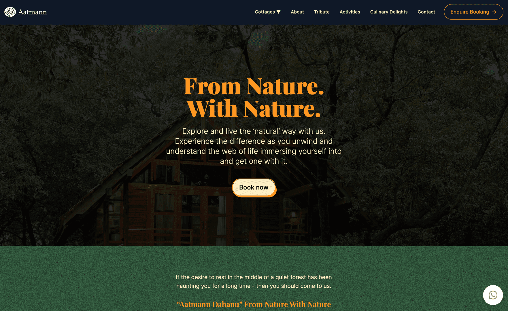 Aatmann Farm Stay Website