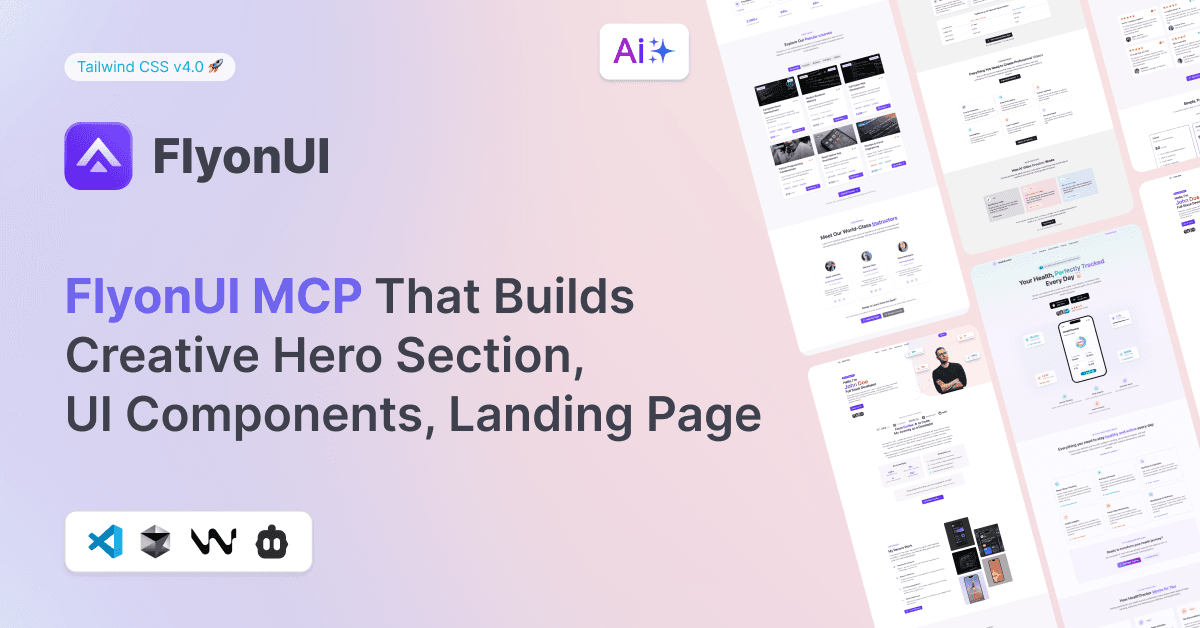 FlyonUI MCP - AI Builder image 1